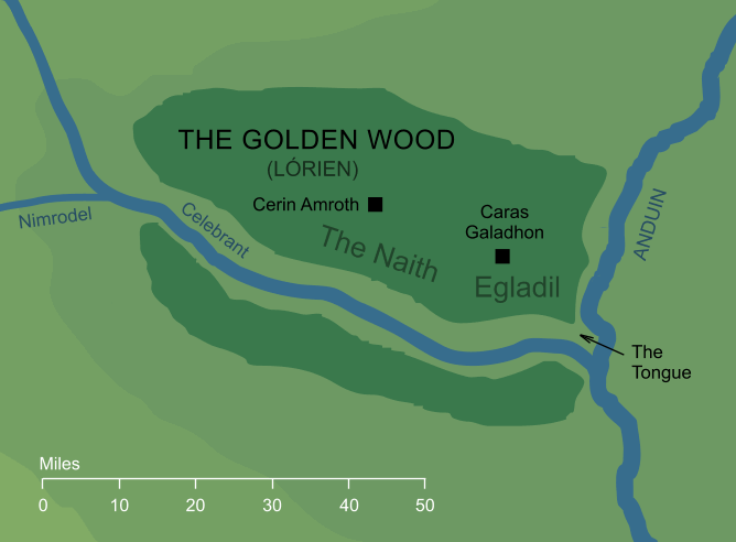 Map of the Golden Wood