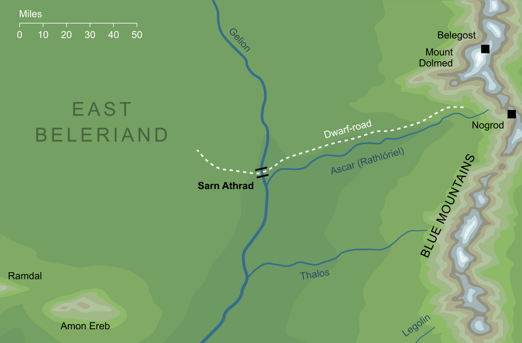 Map of Sarn Athrad