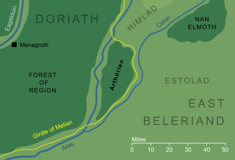 Map of Arthórien
