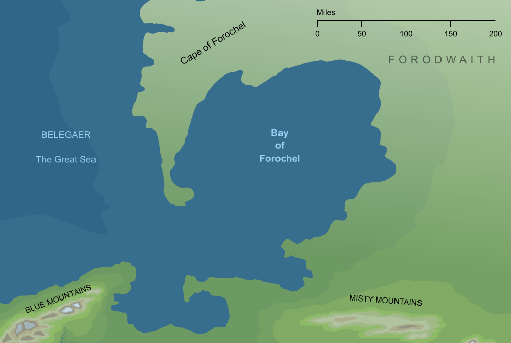 Map of the Bay of Forochel