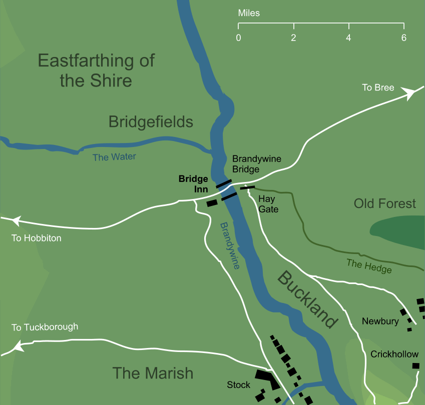 Map of the Bride Inn at the Brandywine Bridge
