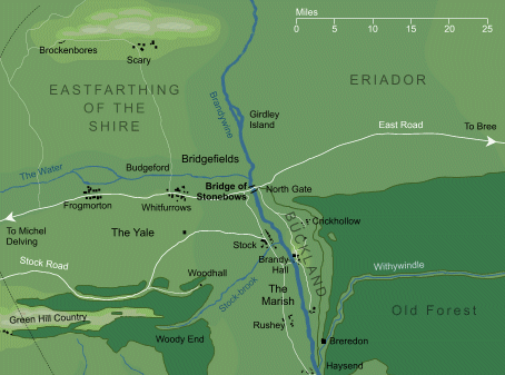 Map of the Bridge of Stonebows