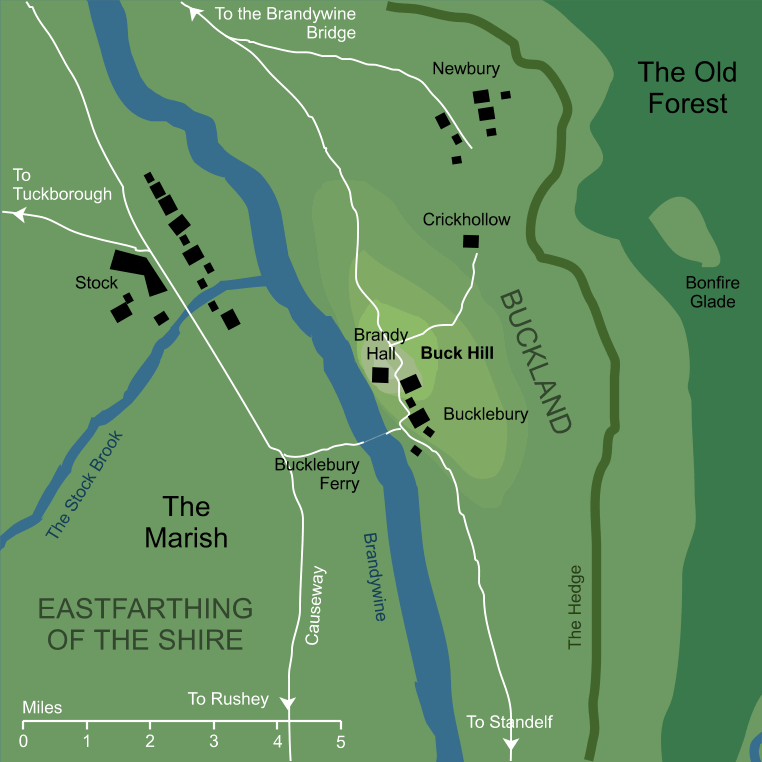 Map of Buck Hill