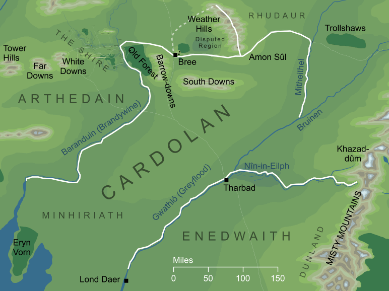 Map of Cardolan
