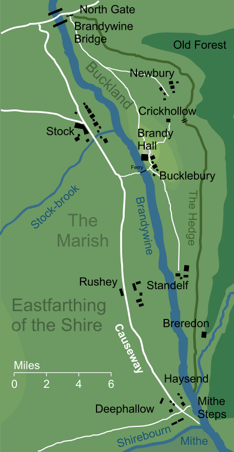 Map of the Causeway of the Shire