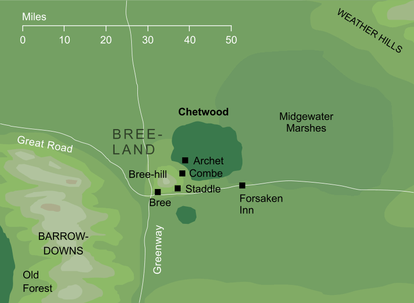 Map of the Chetwood