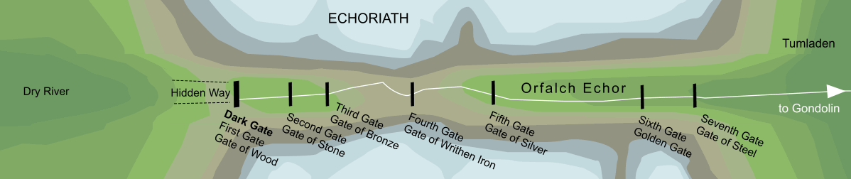 Map of the Dark Gate