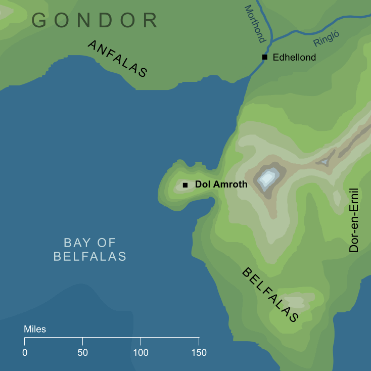 Map of Dol Amroth.