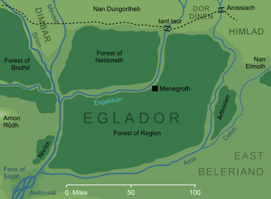 Map of Eglador