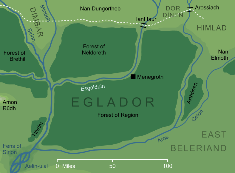 Map of Eglador