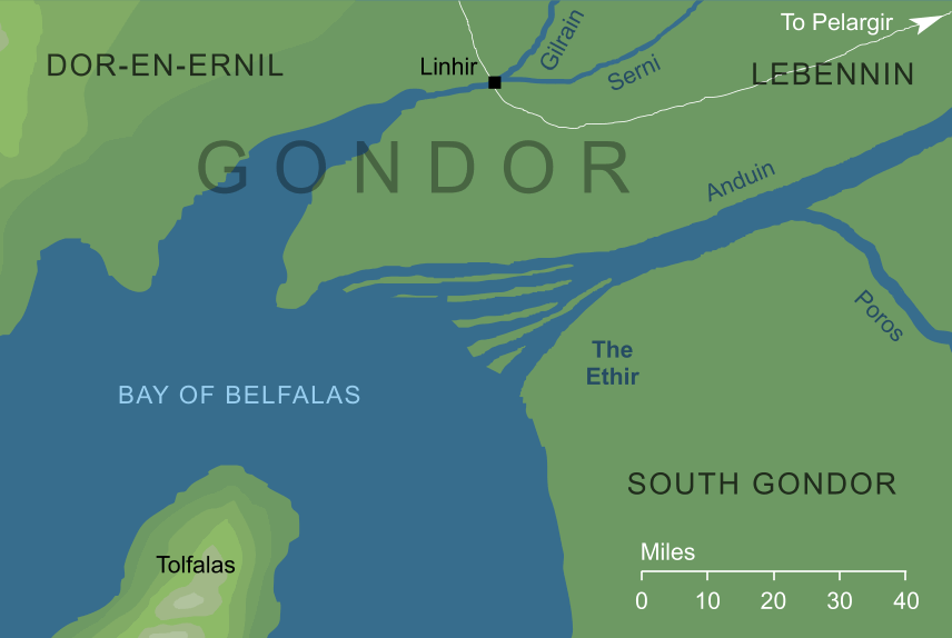 Map of the Ethir