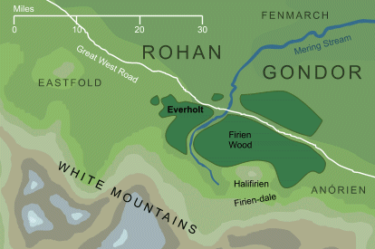 Map of Everholt