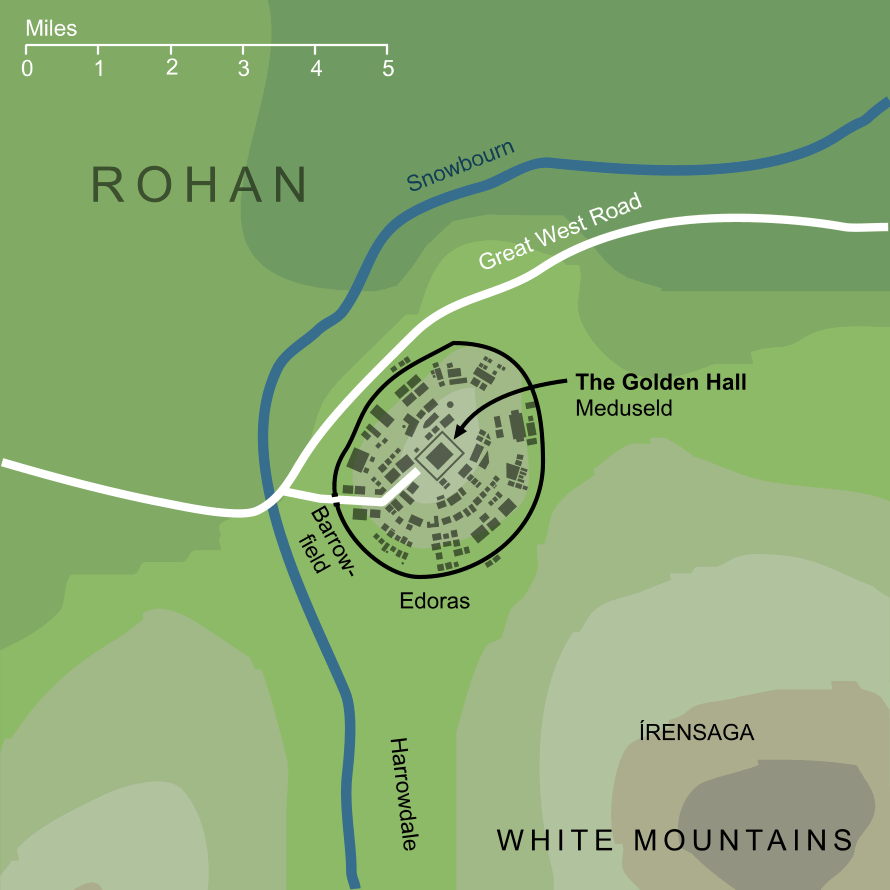 Map of the Golden Hall