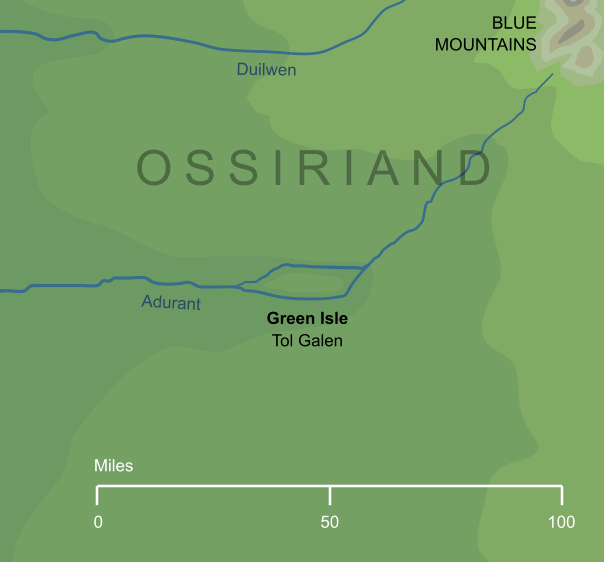 Map of the Green Isle