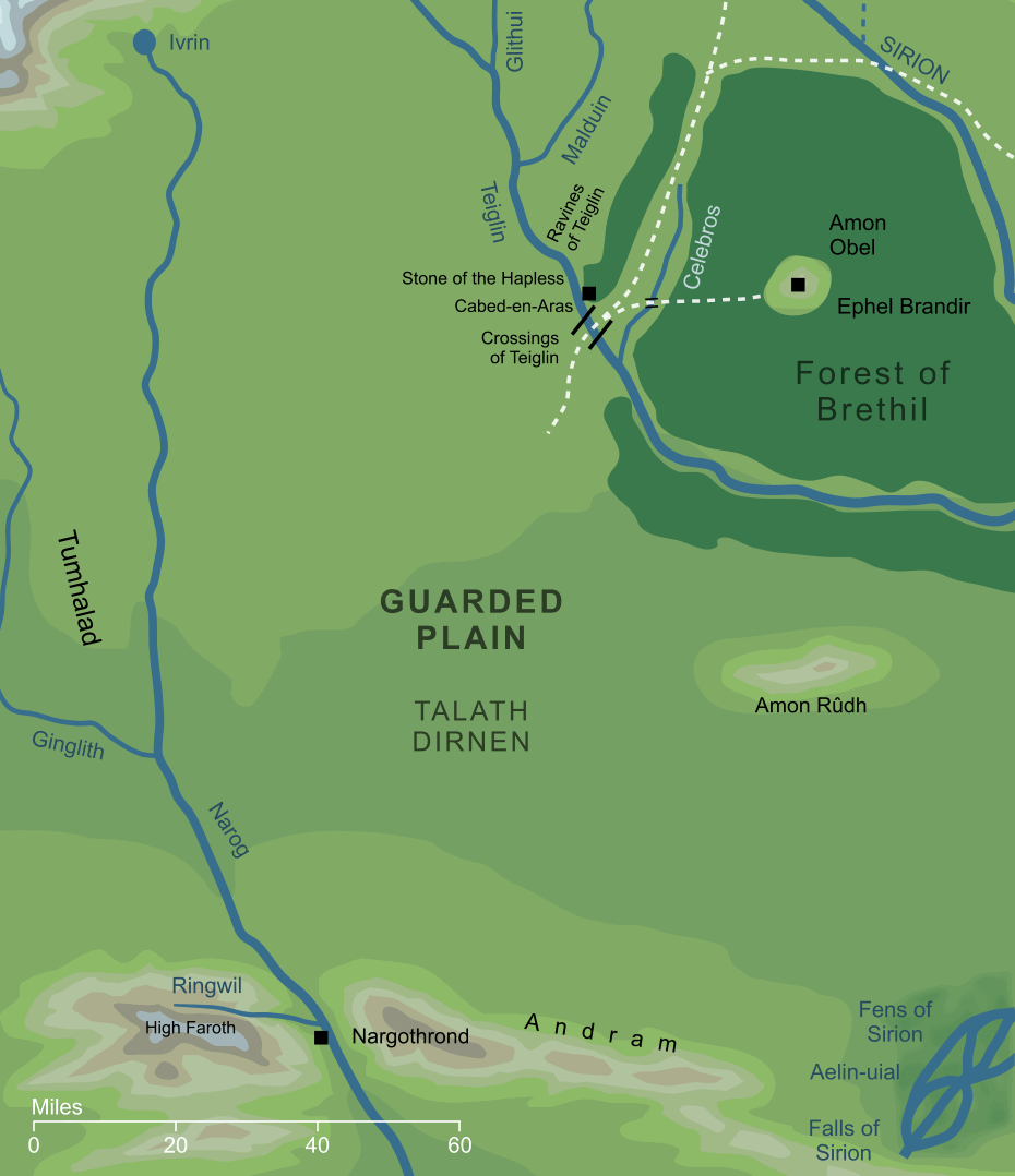 Map of the Guarded Plain