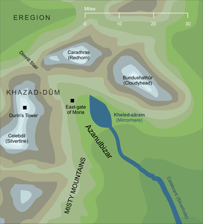 Map of Kheled-zâram