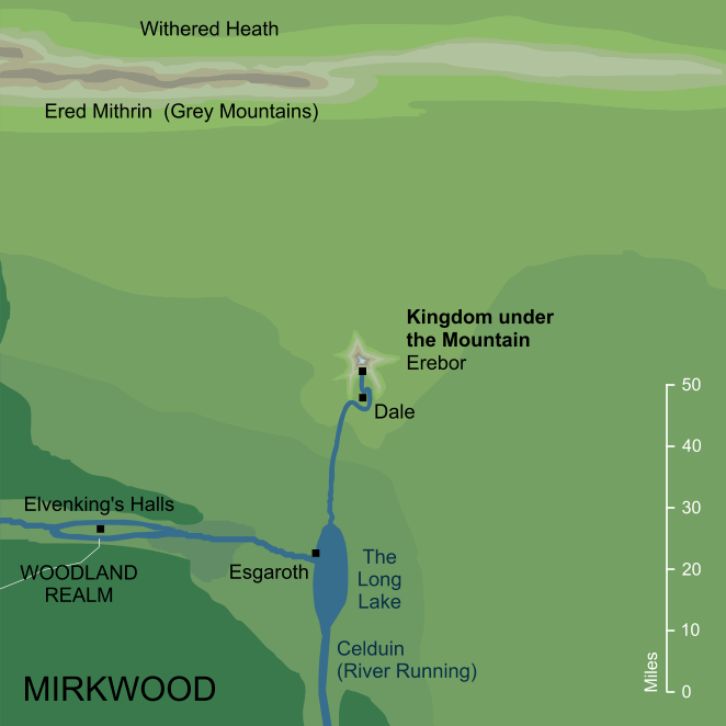 Map of the Kingdom under the Mountain