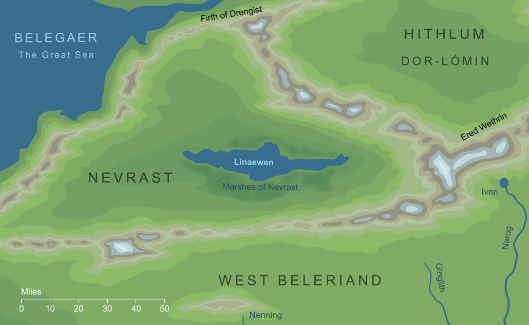 Map of Linaewen