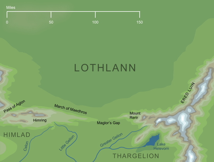 Map of Lothlann