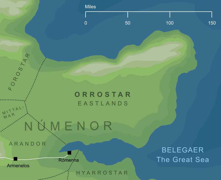 Map of Orrostar
