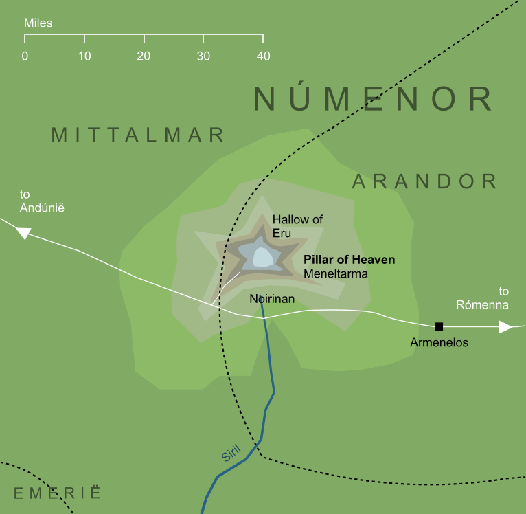 Map of the Pillar of Heaven