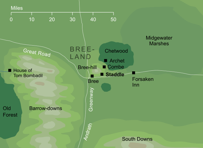 Map of Staddle