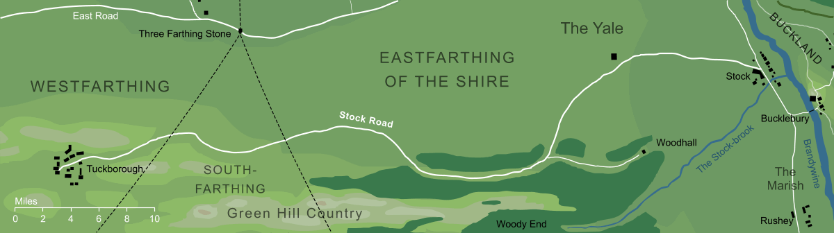 Map of the Stock Road