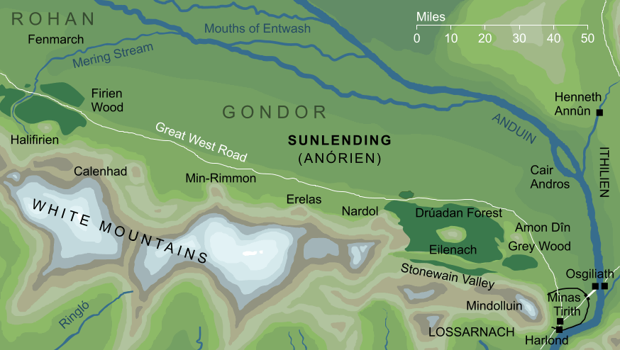 Map of Sunlending