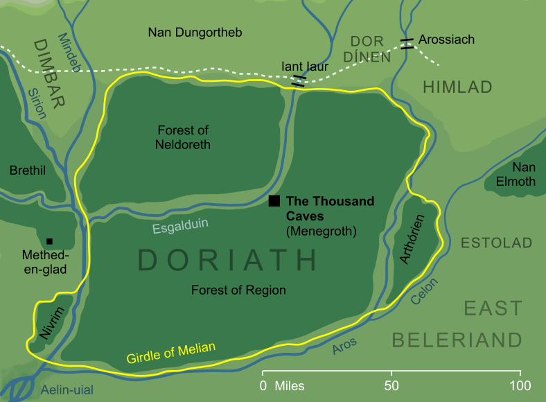 Map of the Thousand Caves