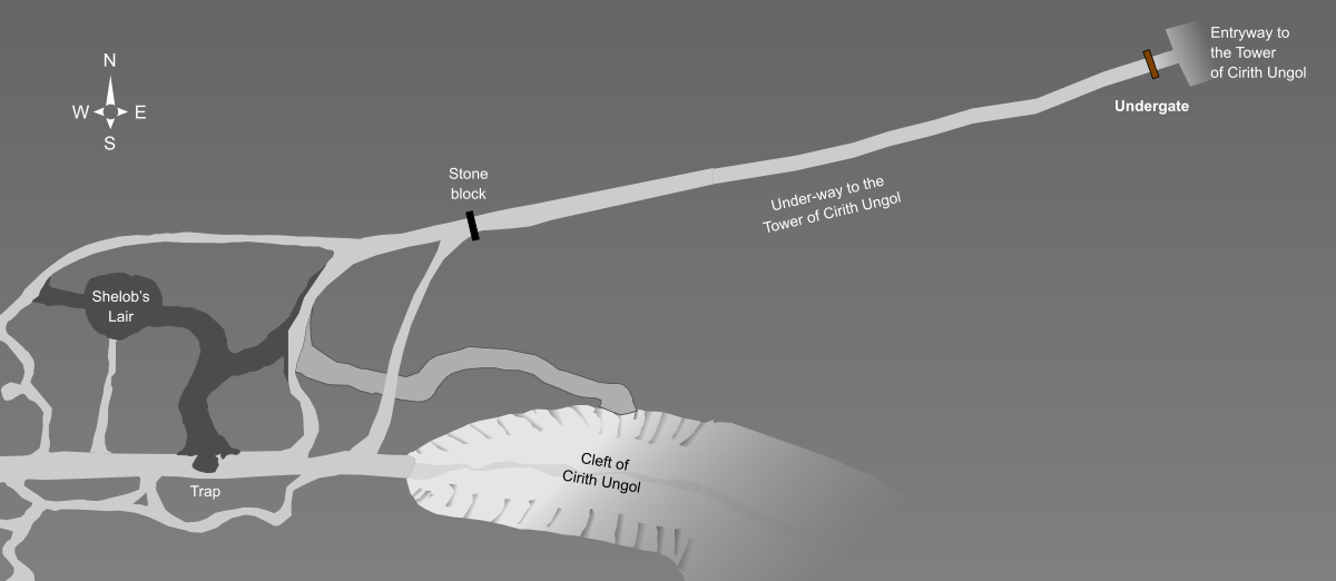 Map of the Undergate