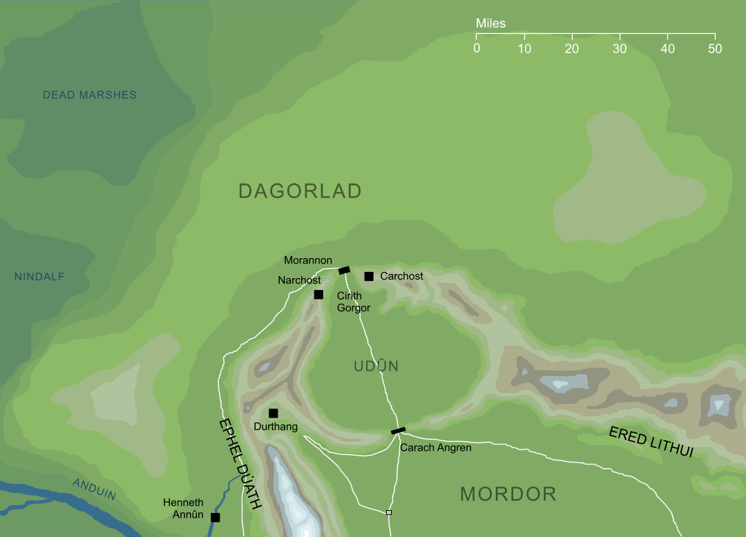 Map of Dagorlad