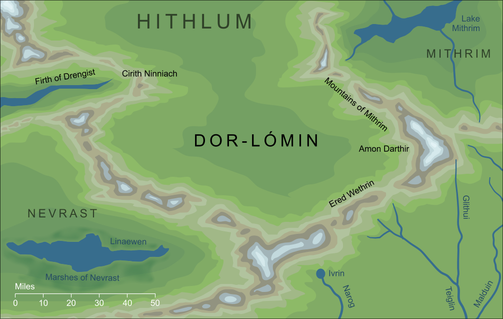 Map of Dor-lómin