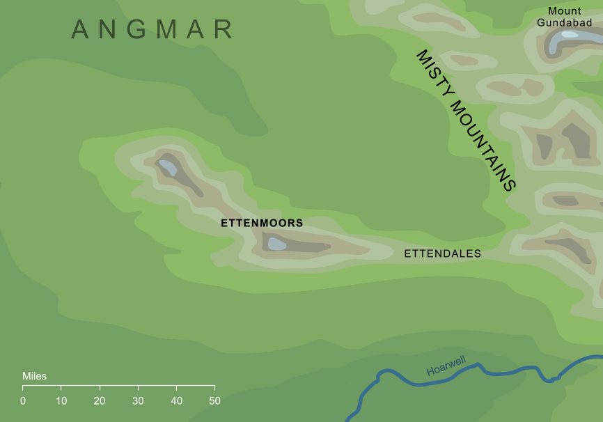 Map of the Ettenmoors