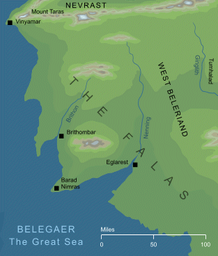 Map of the Falas
