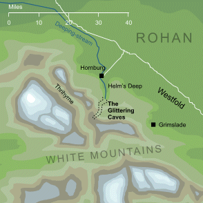 Map of the Glittering Caves