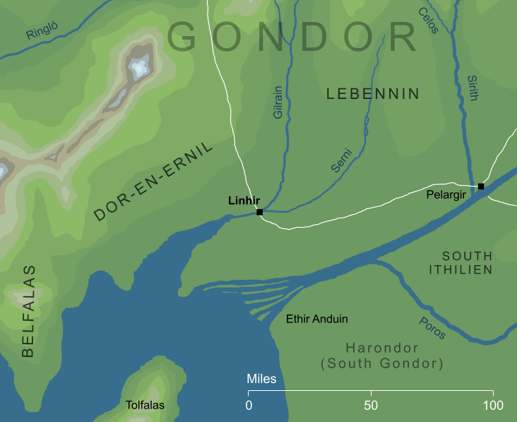 Map of Linhir