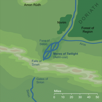 Map of the Meres of Twilight