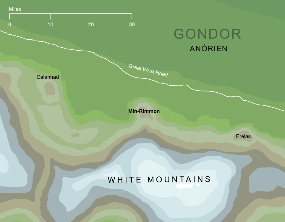 Map of Min-Rimmon