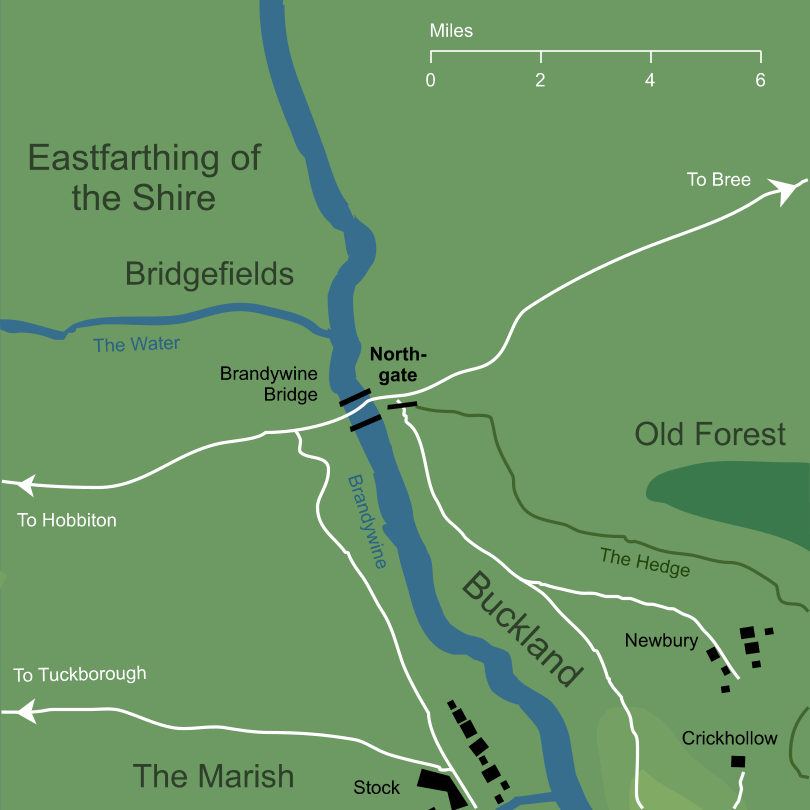 Map of the North Gate