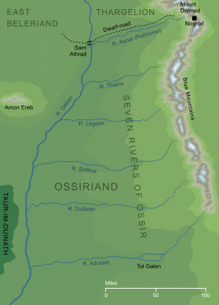 Map of the Seven Rivers of Ossir