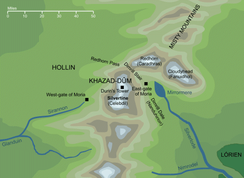 Map of the Silvertine
