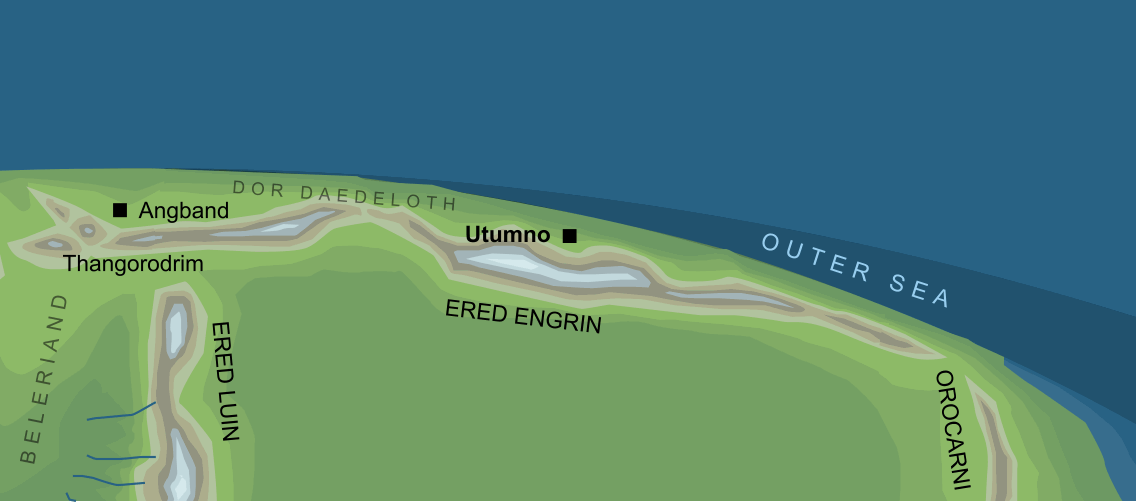 Map of Utumno
