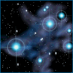 Newborn Stars in the Pleiades