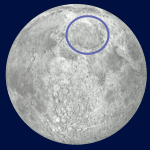 The location of Mare Serenitatis on the Moon