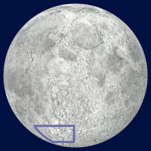 Location of Lunar Quadrangle LQ-26