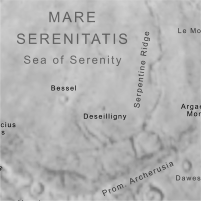 Map of the Sea of Serenity