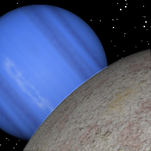 Neptunes's moon Triton